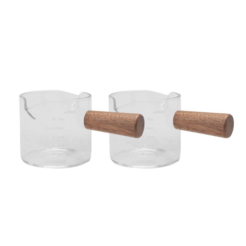 B50C, juego de 2 vasos medidor - Espresso Shot Glass reseña y precio