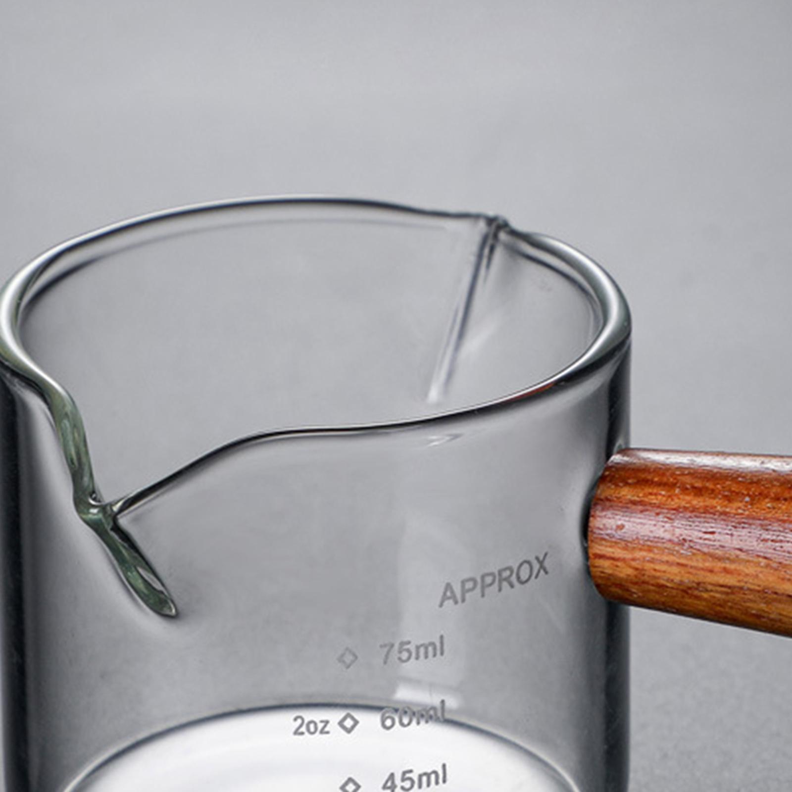 Taza medidora de doble boquill - Espresso Shot Glass reseña y precio