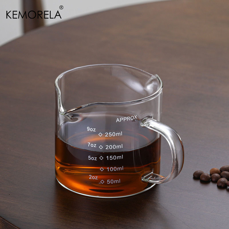 Taza medidora de vidrio con as - Espresso Shot Glass reseña y precio