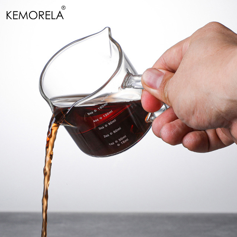 Taza medidora de vidrio con as - Espresso Shot Glass reseña y precio