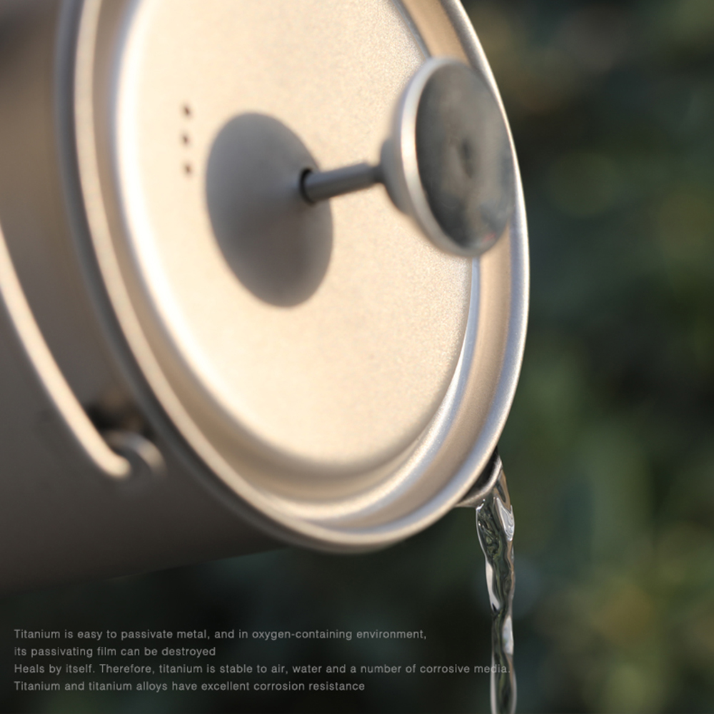 Lixada-taza de café de titanio - Coffee Equipment For Camping reseña y precio