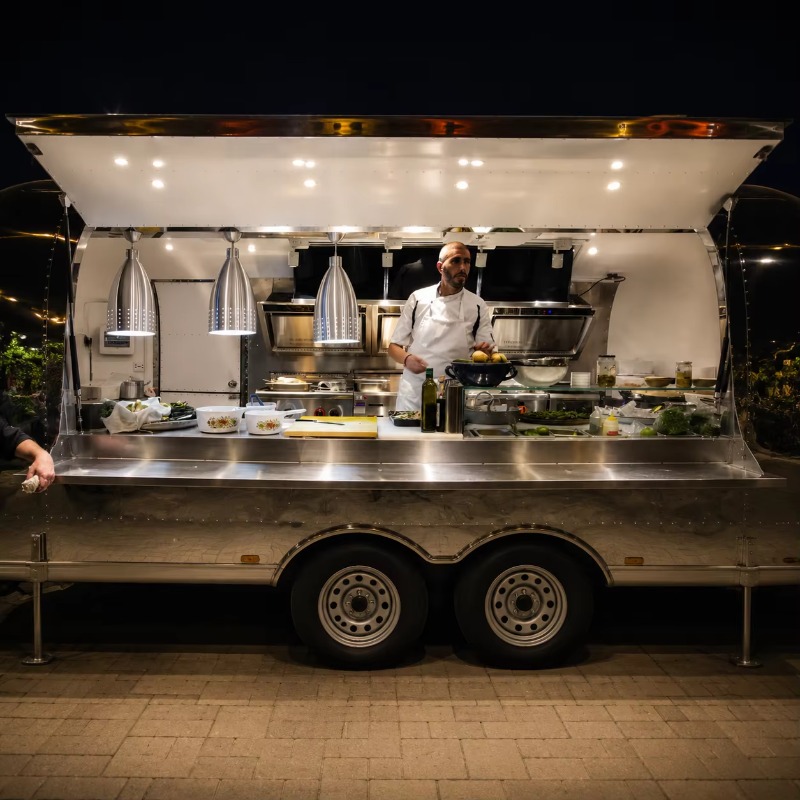 Camión de Comida, Remolque de  - Coffee Van Equipment reseña y precio